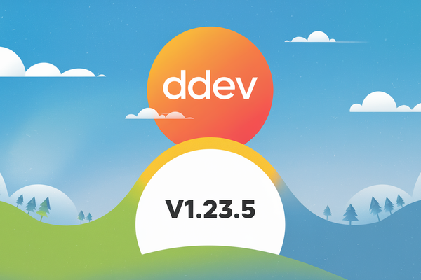 DDEV v1.23.5 release announcement